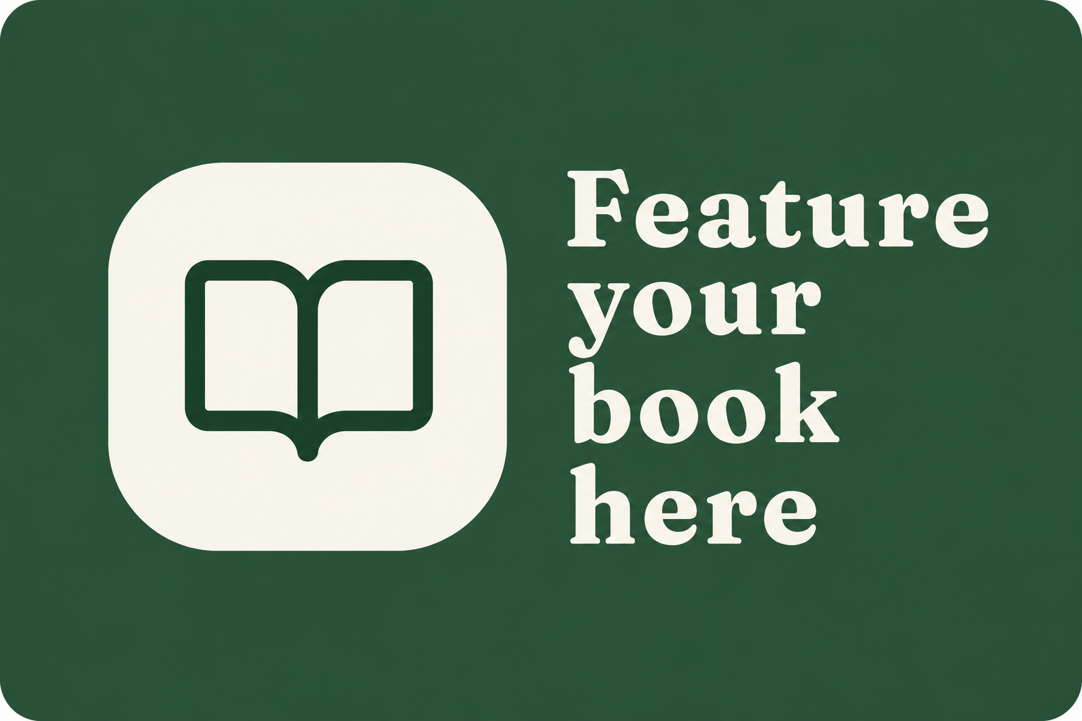 Feature your book here — click for more details