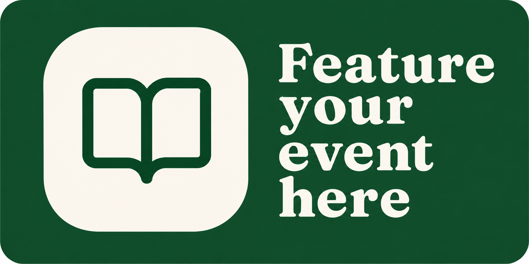 Feature your event here — click for more details