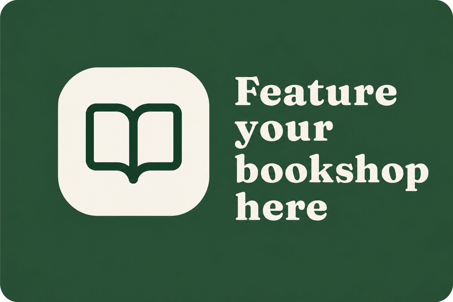 Feature your shop here — click for more details
